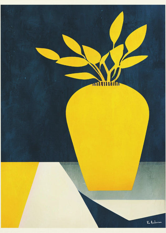 Les Fleurs Jaunes | Canvas