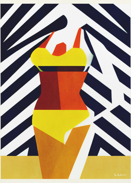 Bikini Sunshine Days | Canvas