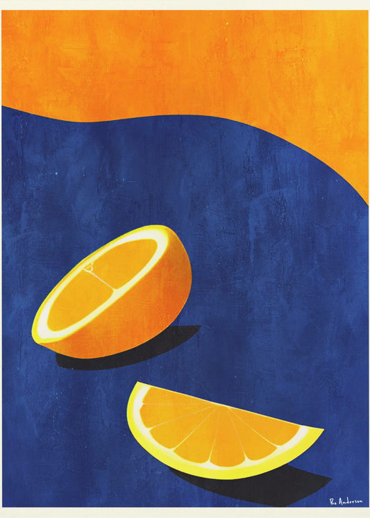Petit Déjeuner, Deux Oranges | Poster