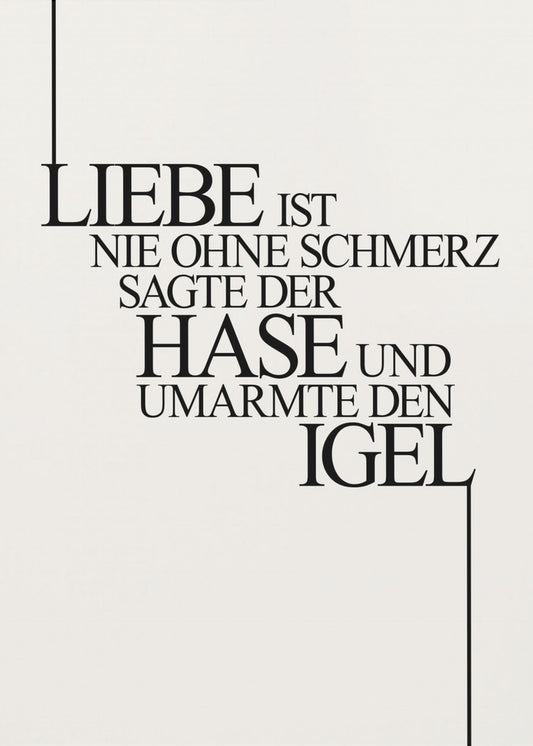 Hase Und Igel | Poster
