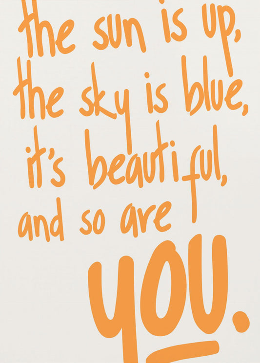 You Are Beautiful (vers.2) | Canvas
