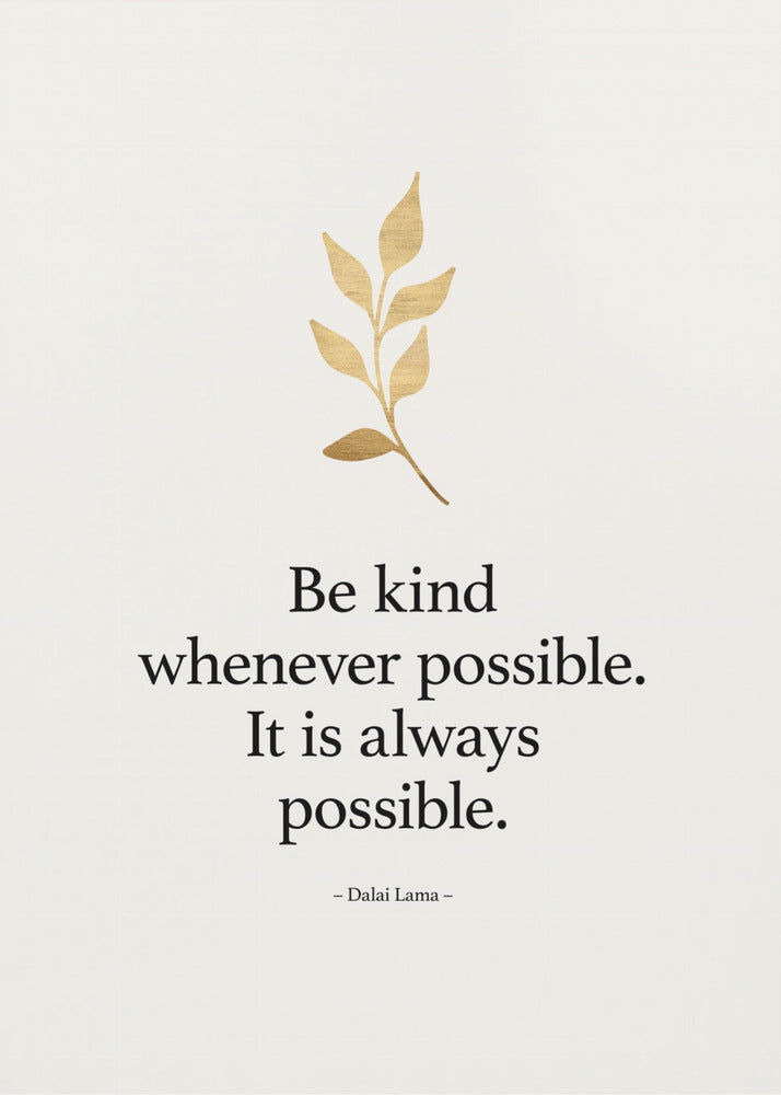 Always Be Kind | Poster