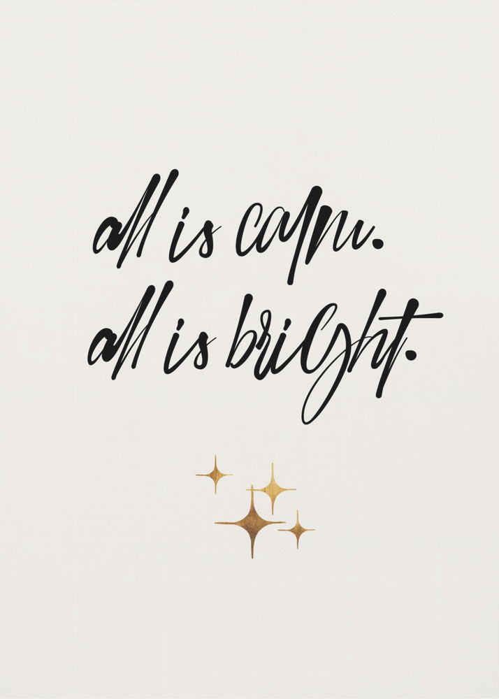 All Is Bright | Canvas