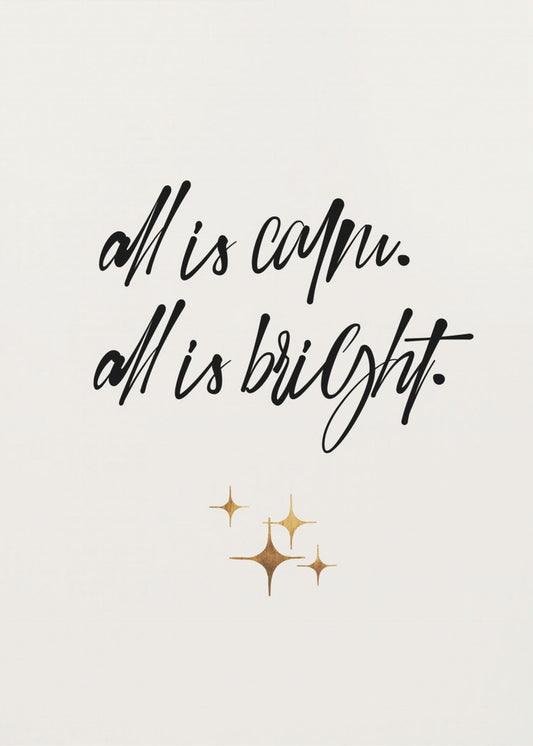 All Is Bright | Canvas