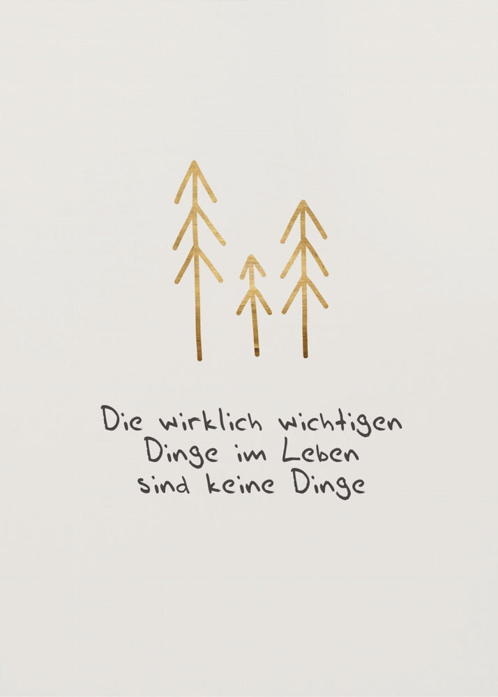 Die Wichtigen Dinge Im Leben | Canvas