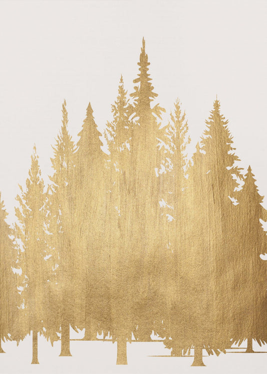 Tannenwald (gold) | Canvas