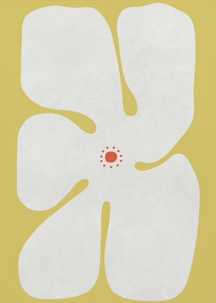White Poppy Flower | Poster