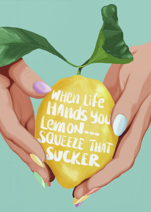 Squeeze That Lemon | Poster