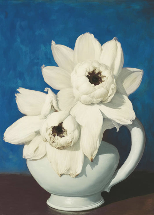 White Petal Symphony | Canvas