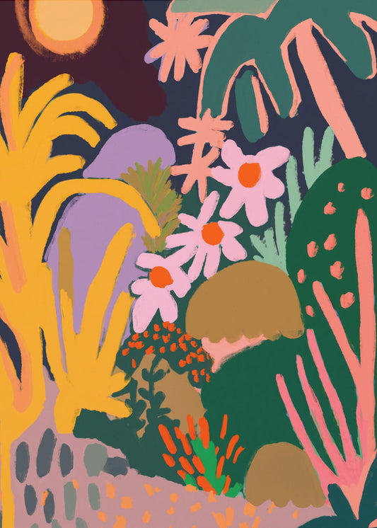 Vibrant Jungle Dream | Canvas