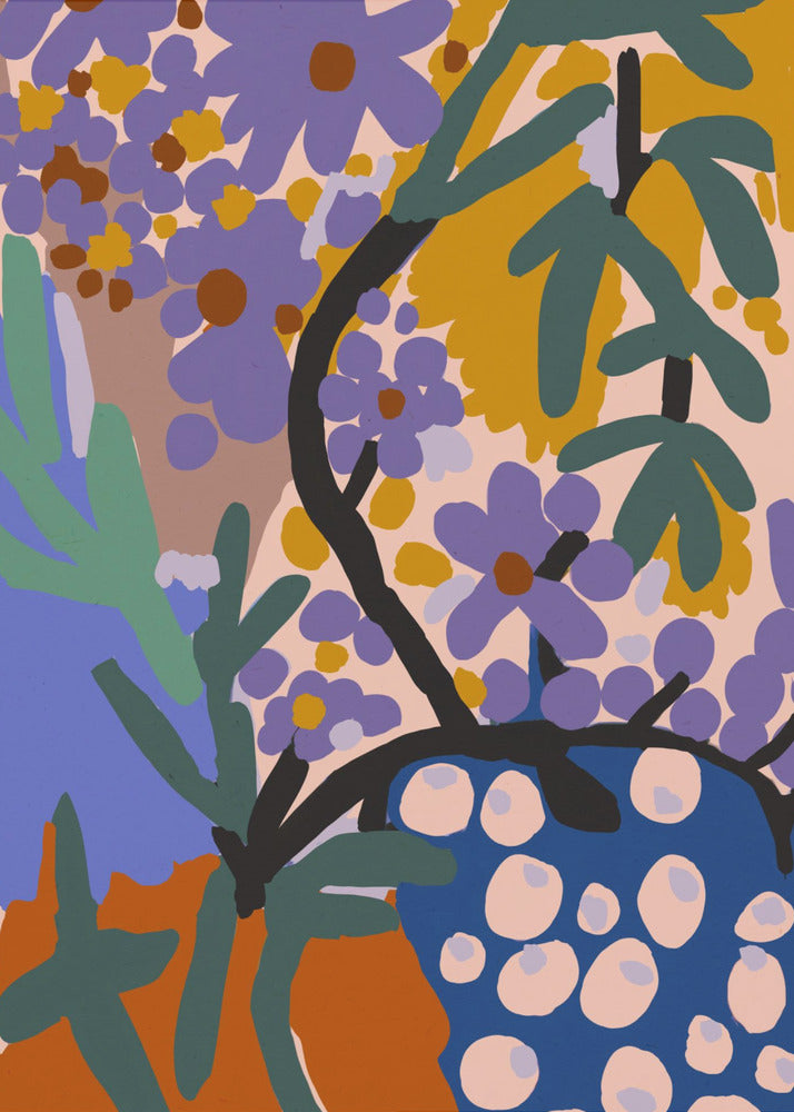 Vibrant Flora Burst | Canvas