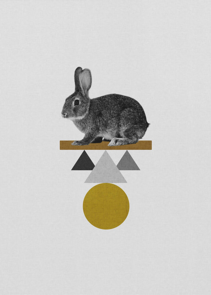 Tribal Rabbit | Poster