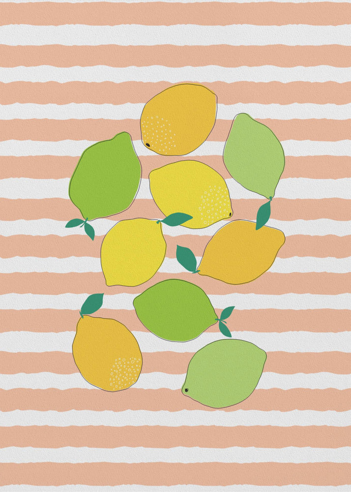 Citrus Crowd | Canvas