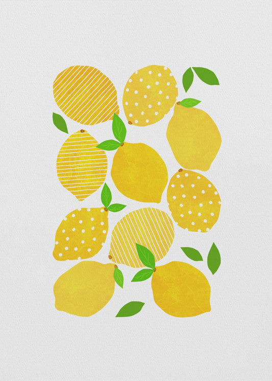 Lemon Crowd | Canvas