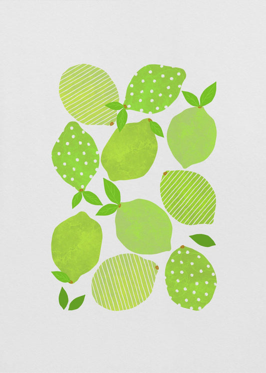 Lime Crowd | Canvas
