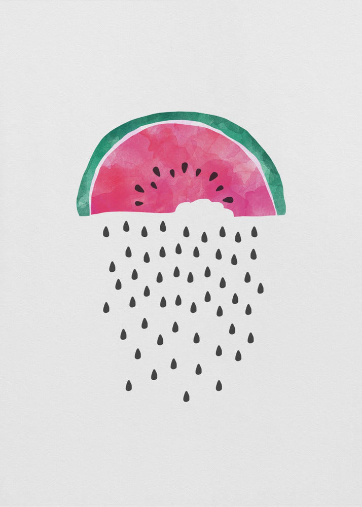 Watermelon Rain | Poster