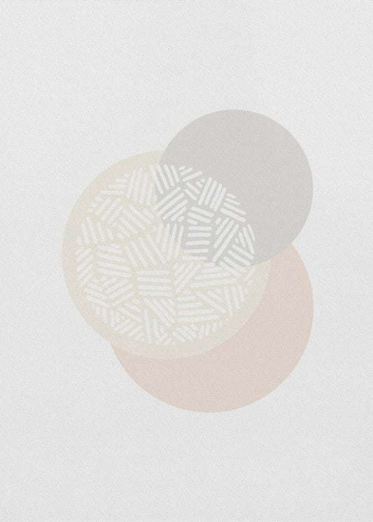 Geometric Mute Colours IV | Canvas