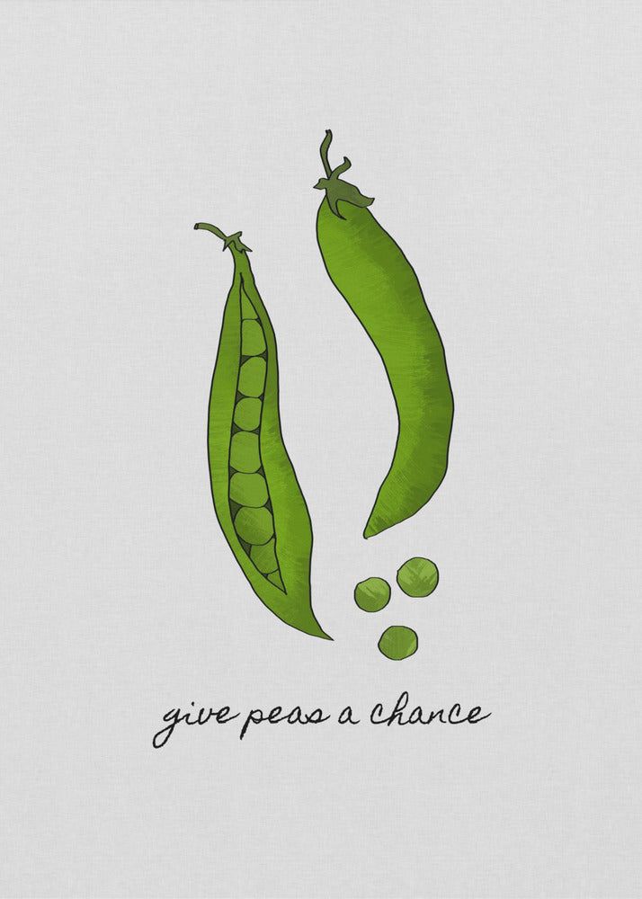 Give Peas a Chance | Poster