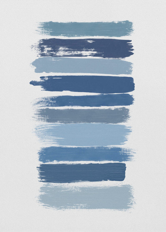 Ombre Blue | Poster