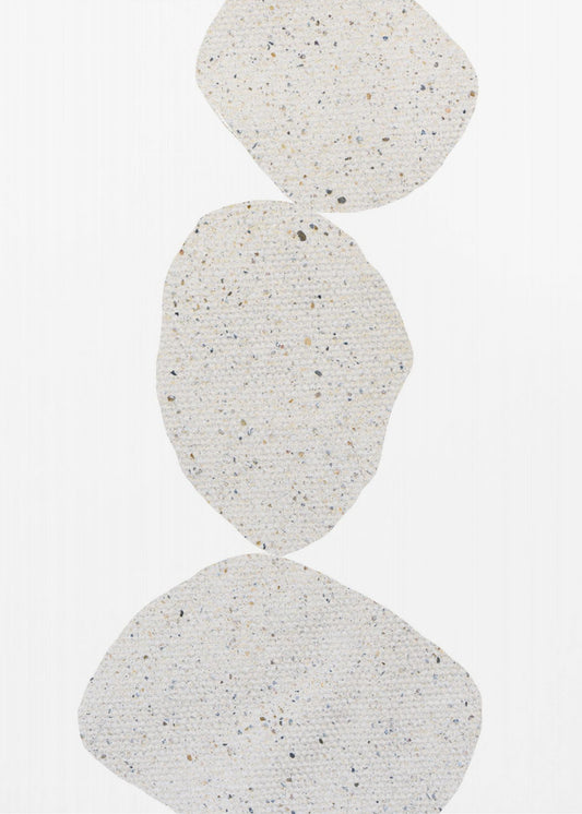 Stacked Stone Shapes | Poster