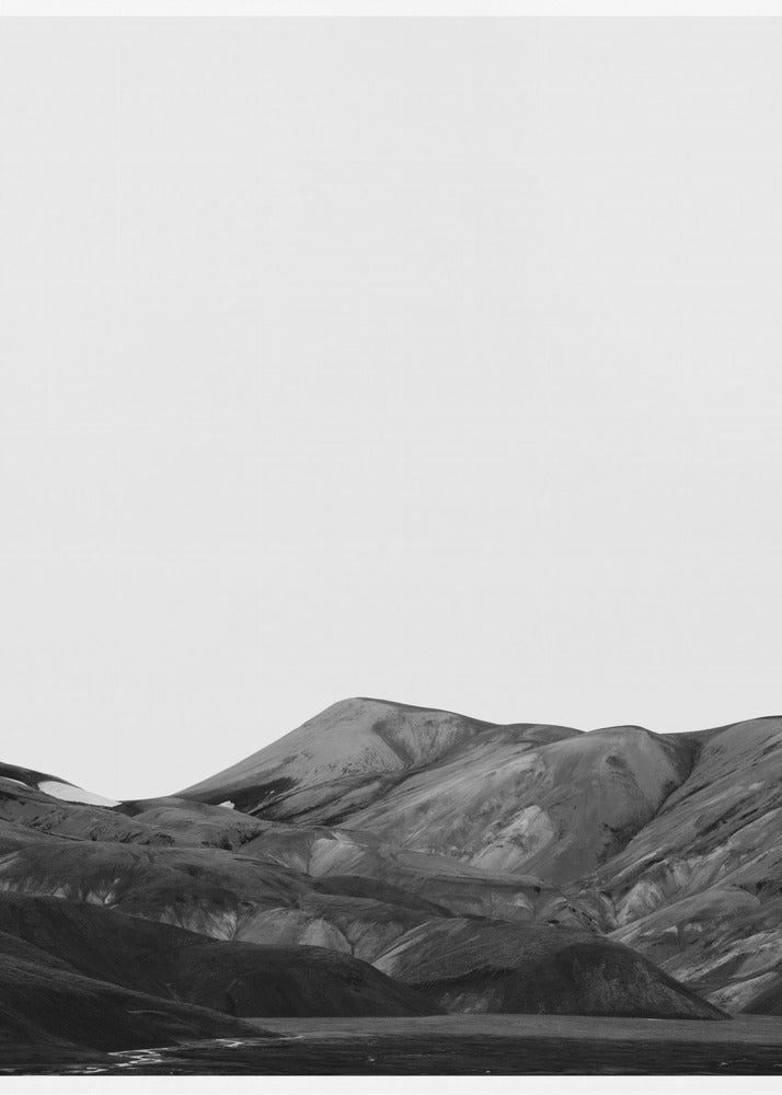 Monochrome Mountains | Poster
