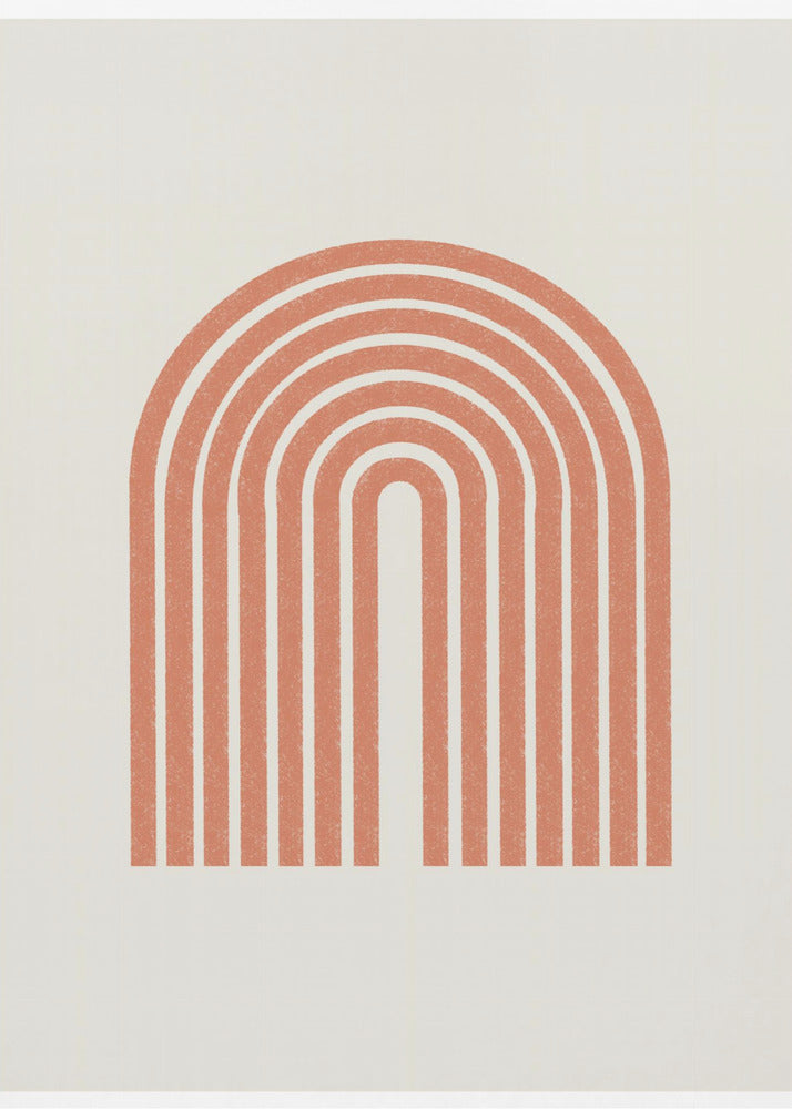 Retro Arch Lines | Canvas