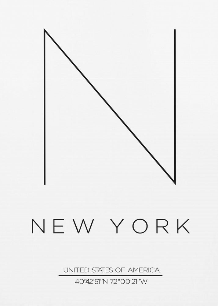Minimalist NYC Design | Poster