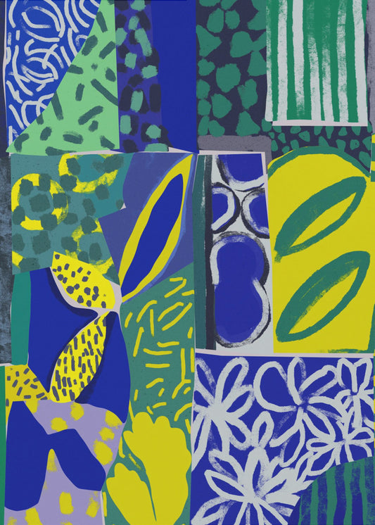 Vibrant Patchwork | Canvas