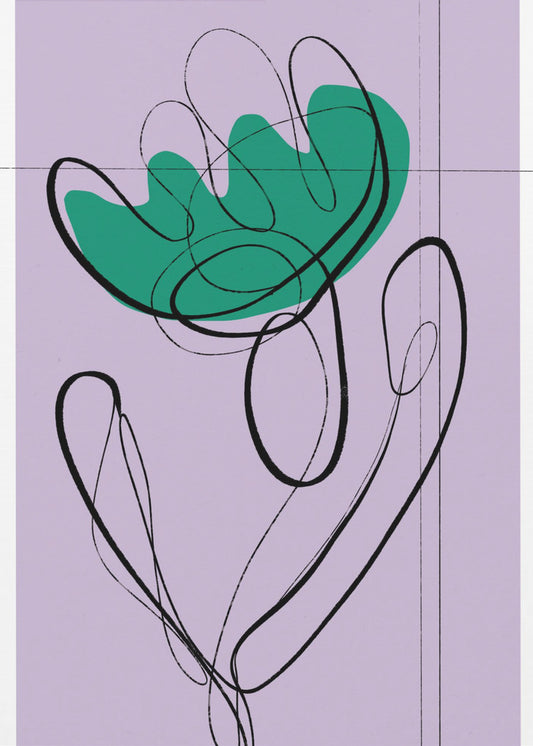 Flowing Petals | Canvas