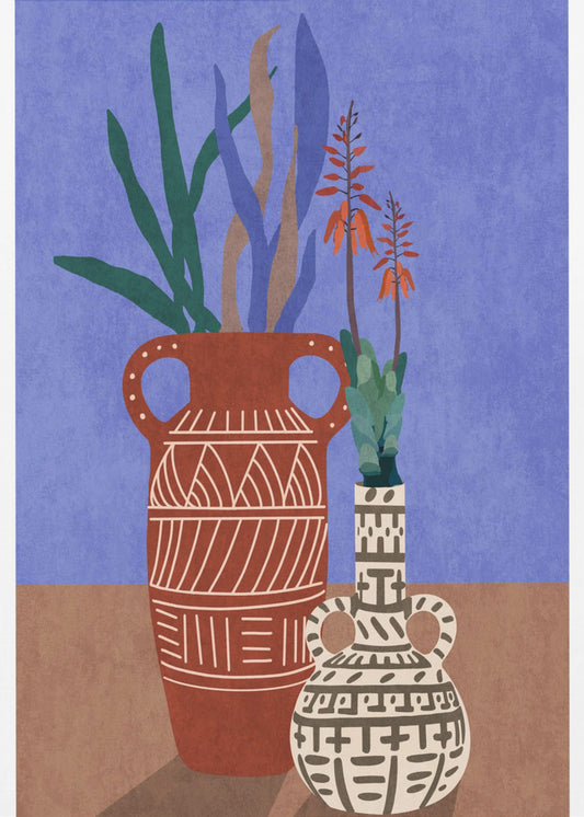 Flower Vase 3ratio 2x3 Print By Bohonewart | Poster