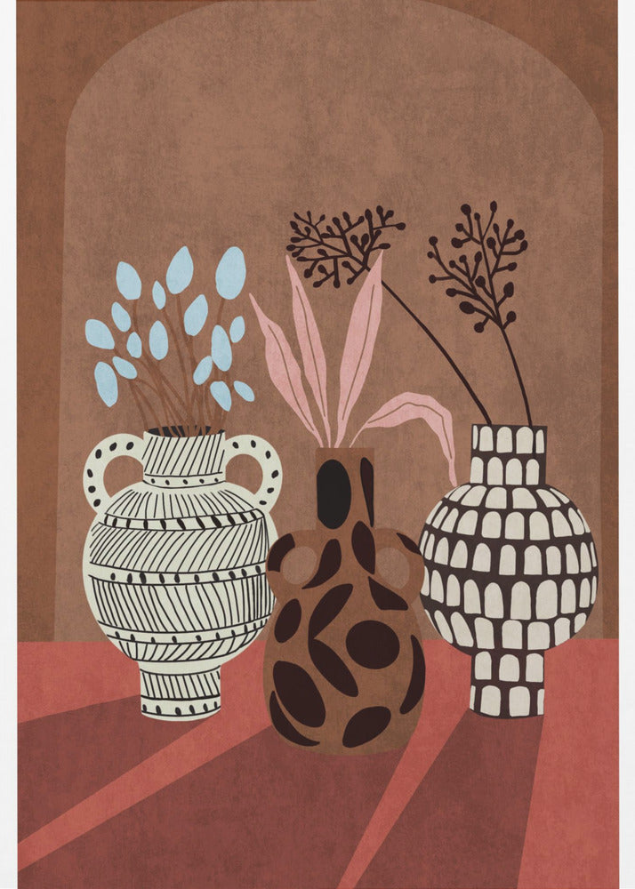 Geometric Vases | Poster