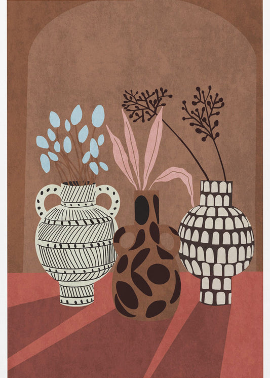 Geometric Vases | Poster