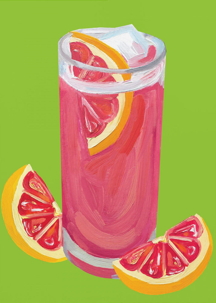Grapefruit Paloma Pistachio | Canvas