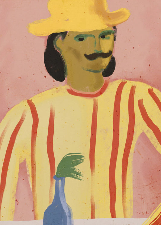 Striped Reflection | Poster