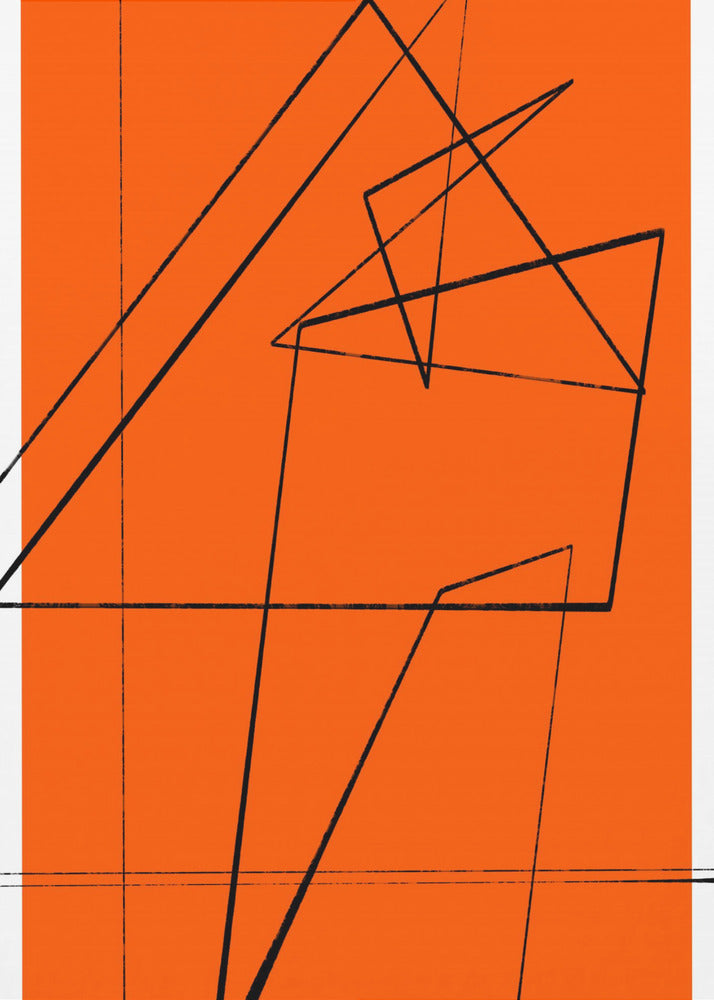 Geometric Tangle | Canvas