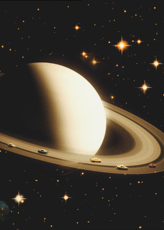 Saturn Riders II | Canvas