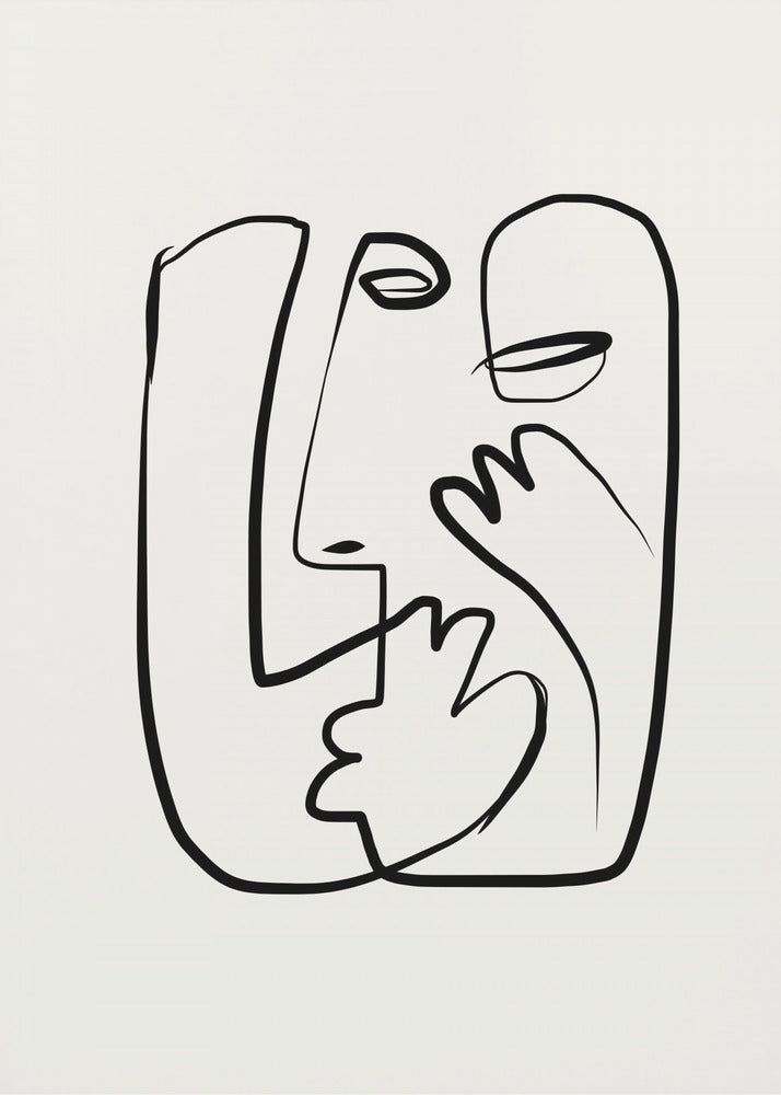 Whimsical Faces | Poster