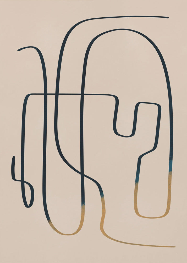 Line Art Abstract | Poster