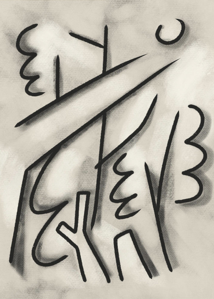 Bold Black Lines | Poster