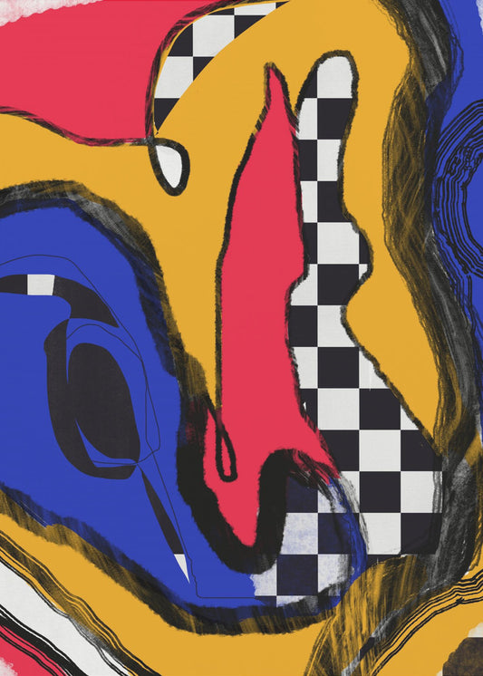 Leggings Bold Abstract | Poster