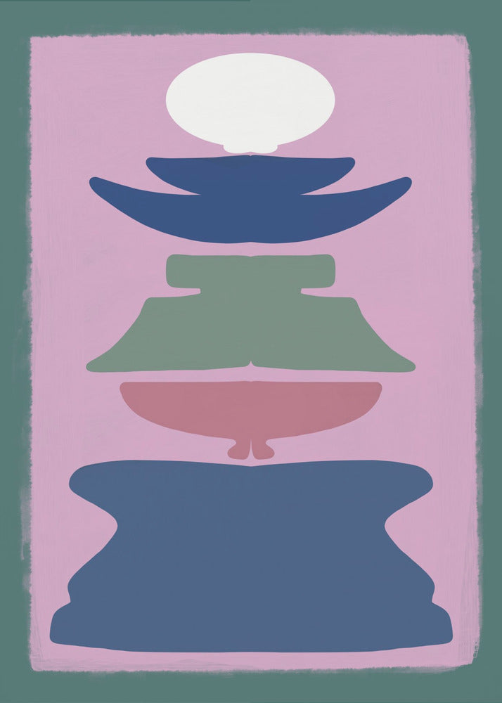 Bold Colorful shapes | Canvas