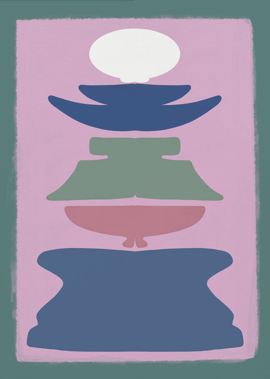 Bold Colorful shapes | Canvas