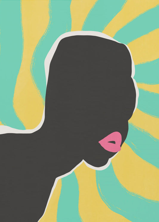 Anonymous Portrait In Summer | Poster