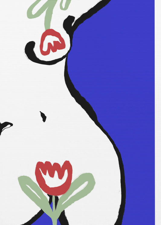 Blooming Silhouette | Canvas