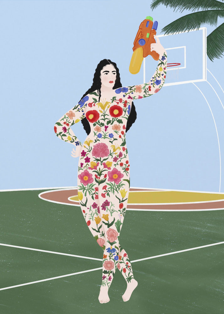 A Yound Daughter of the Hood | Canvas