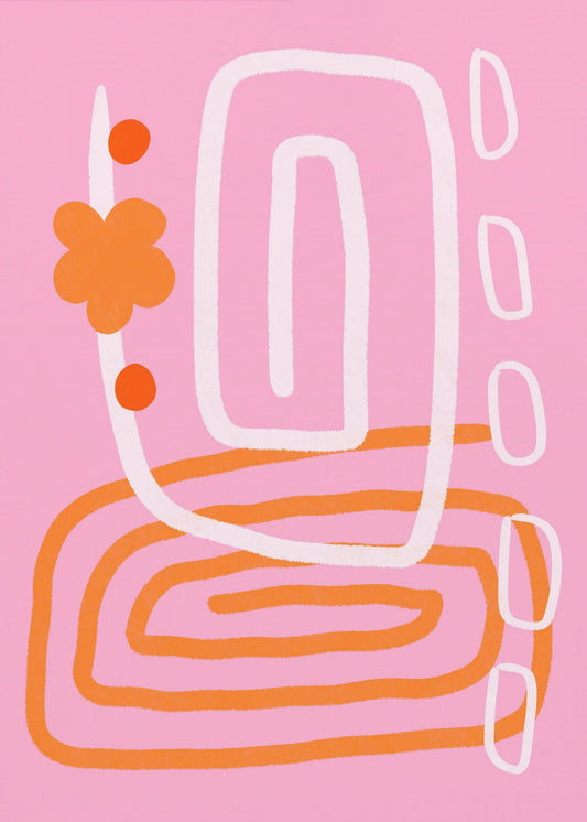 Spiral Bloomscape | Poster