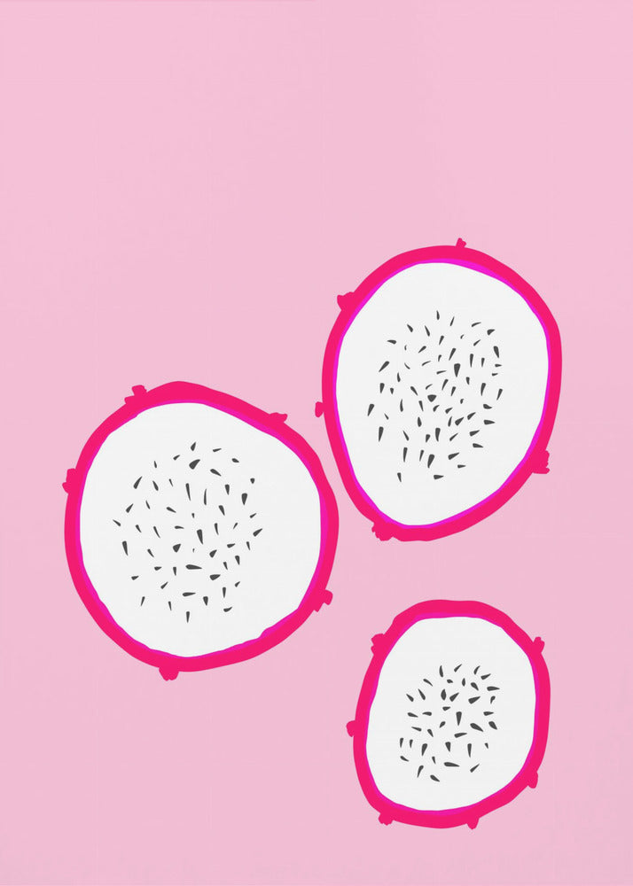 Dragon Fruit Trio | Poster