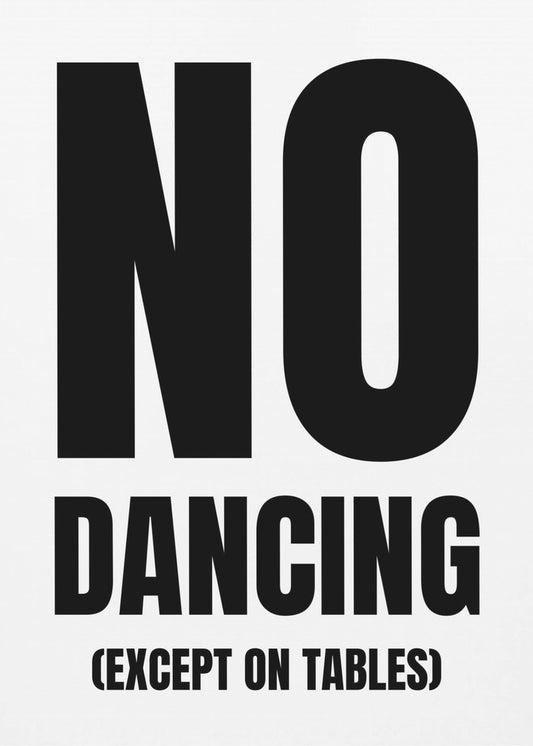 Tabletop Moves Only | Poster