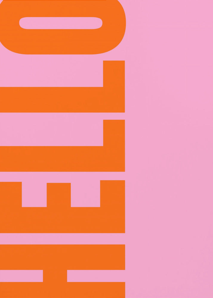 Bold Greeting Burst | Canvas