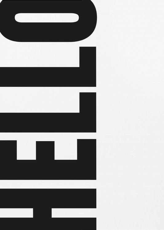 Vertical Greeting | Poster